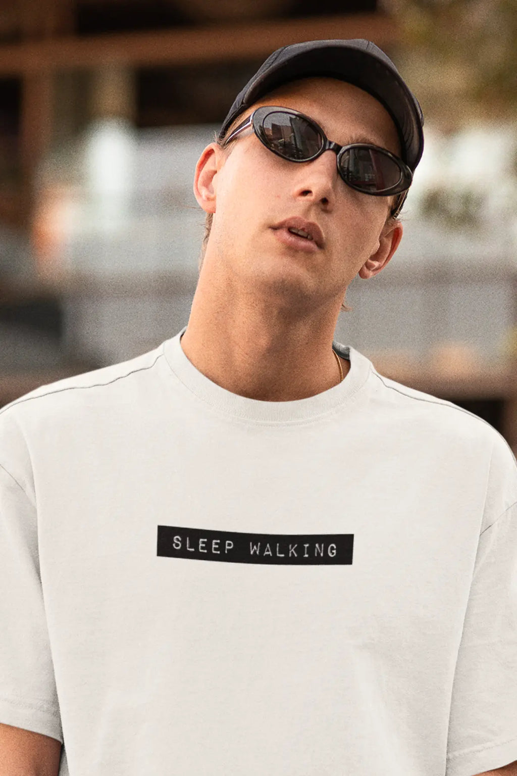 Oversized T-Shirt: Sleep Walking