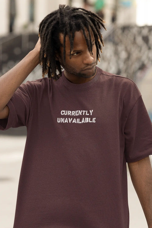 Oversized T-Shirt: Currently Unavailable