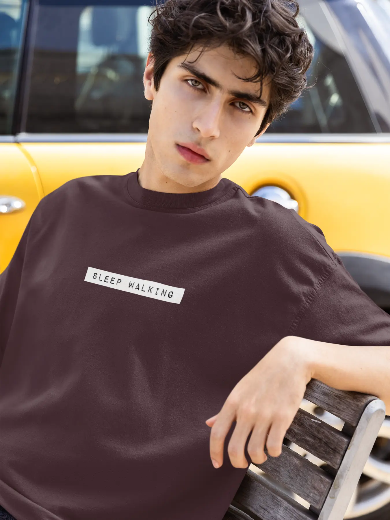 Oversized T-Shirt: Sleep Walking